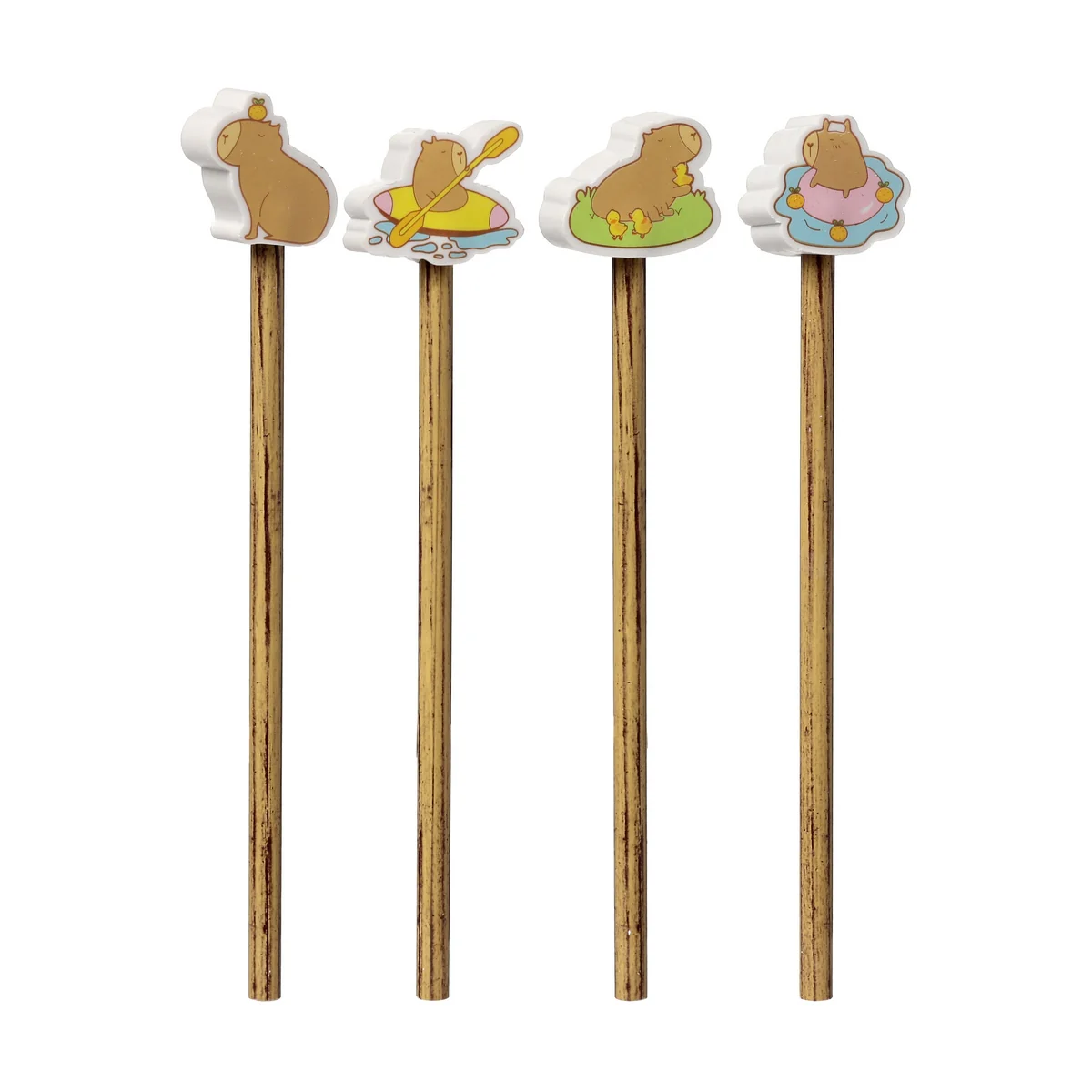 Capybara Pencil & Eraser Topper - Assorted - Image 2