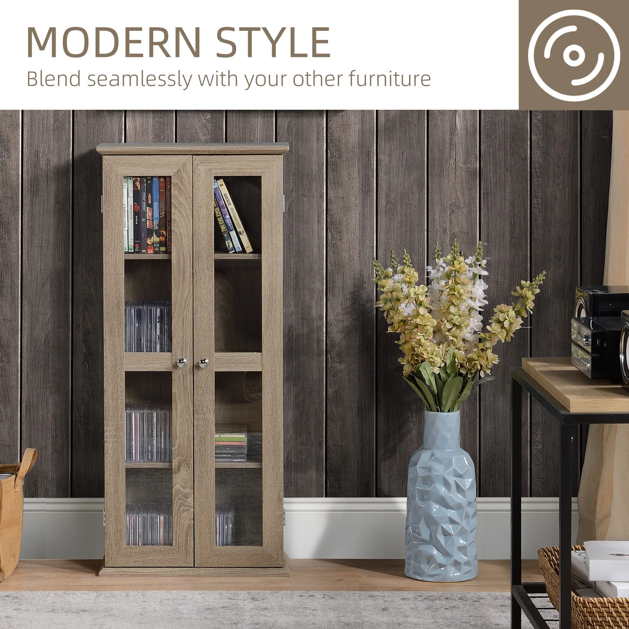 CD Cabinet - Holds up to 100 CDs - Image 4
