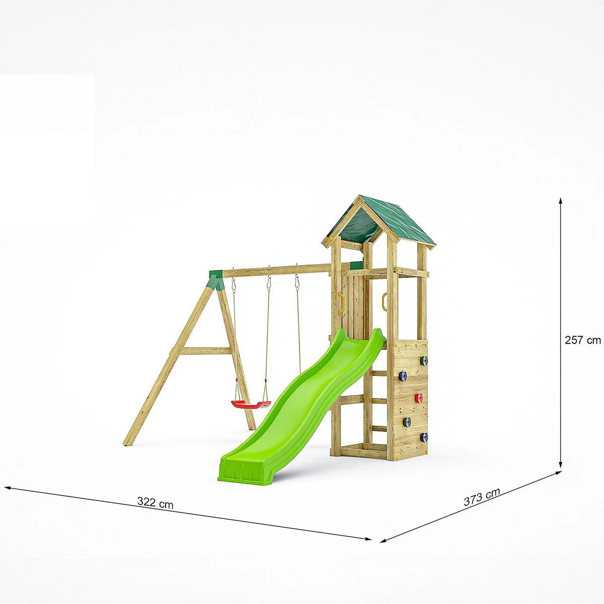Charly Garden Playfort by Shire - Image 4