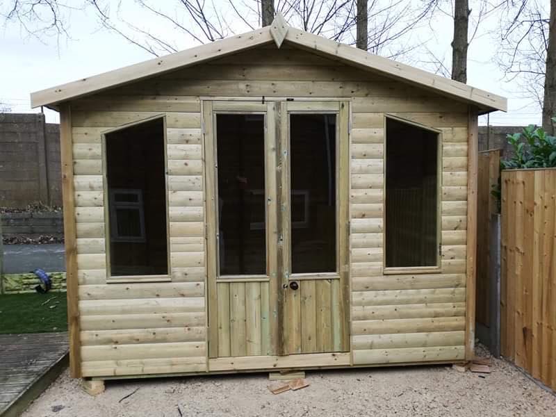 Chatsworth Garden Summerhouse 12FT Front x 12FT Deep by Churnet Valley - CHATS12X12 - Image 2