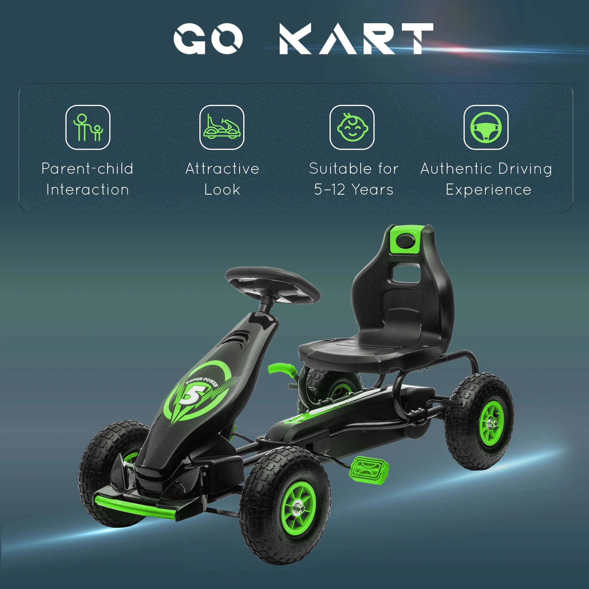 Children Pedal Go Kart - Image 7