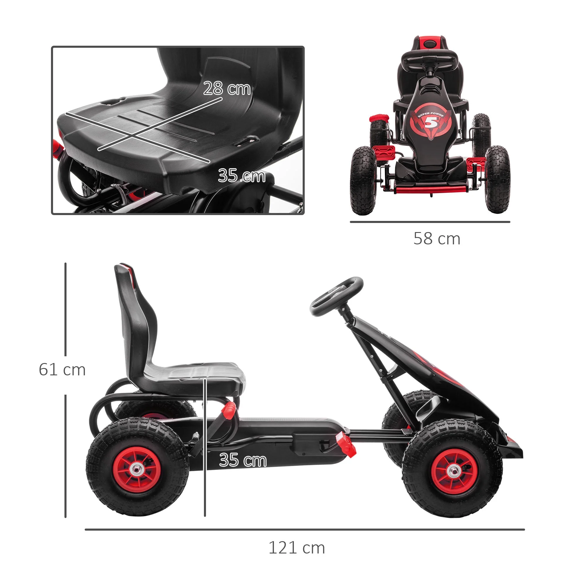 Children Pedal Go Kart - Image 2