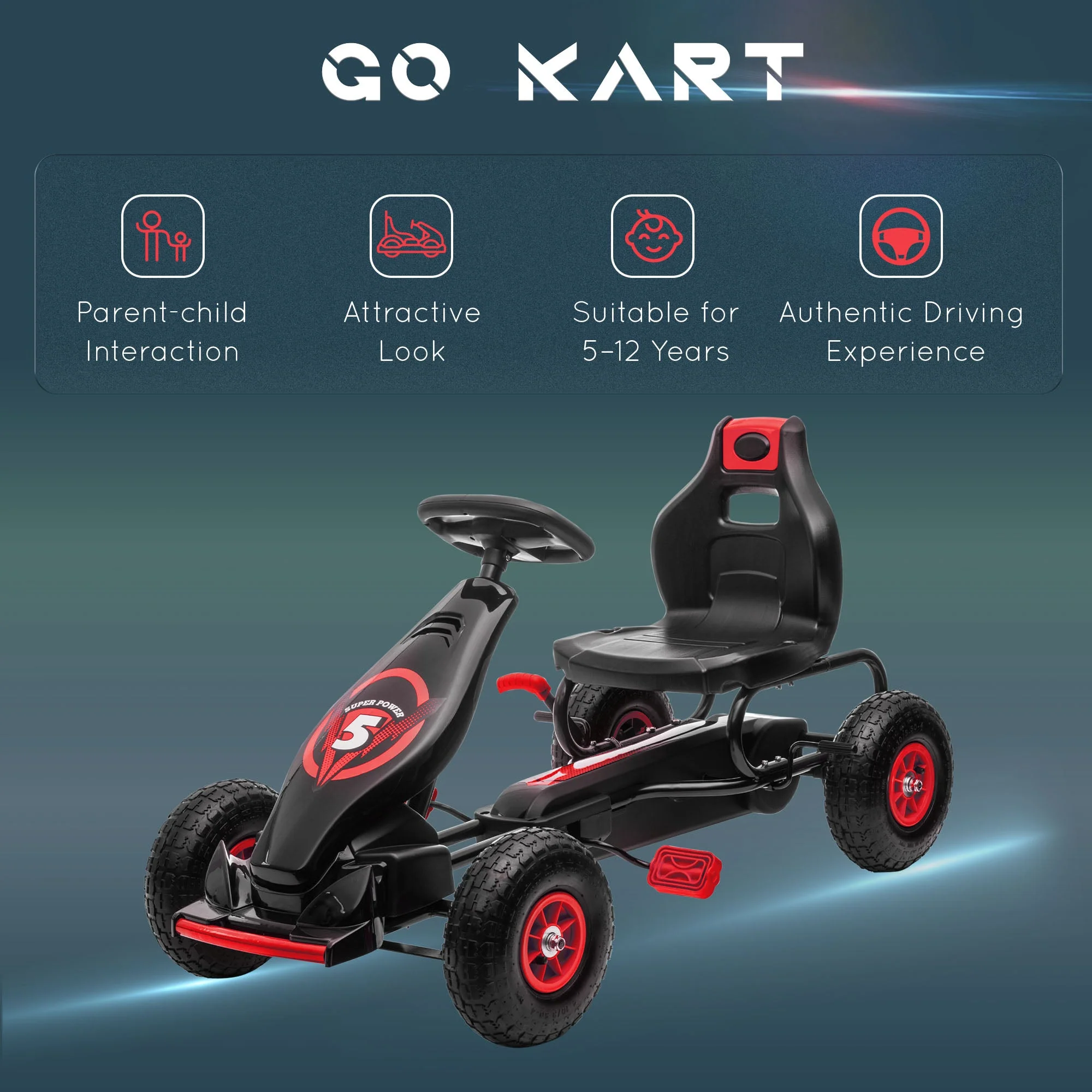 Children Pedal Go Kart - Image 7