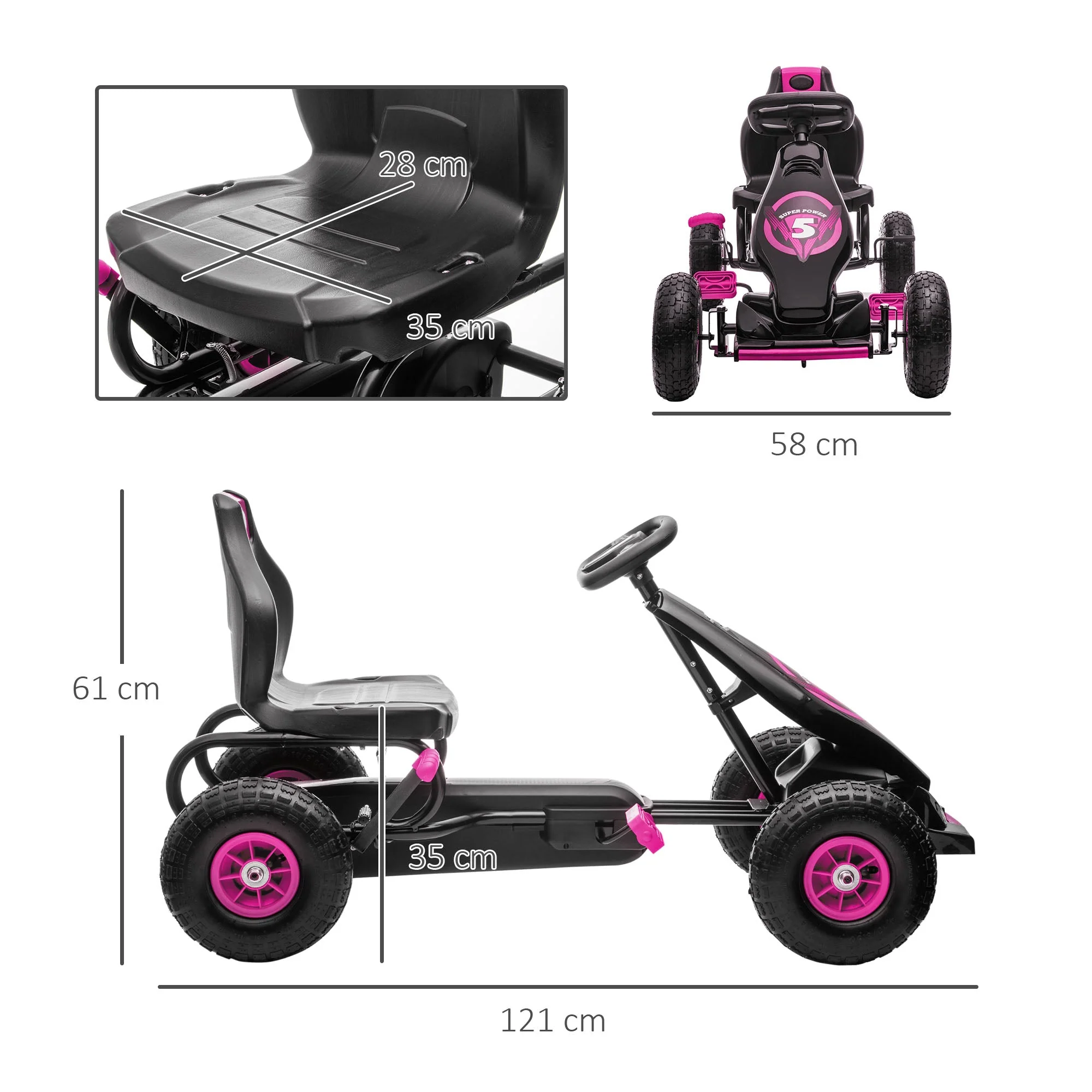 Children Pedal Go Kart - Image 2