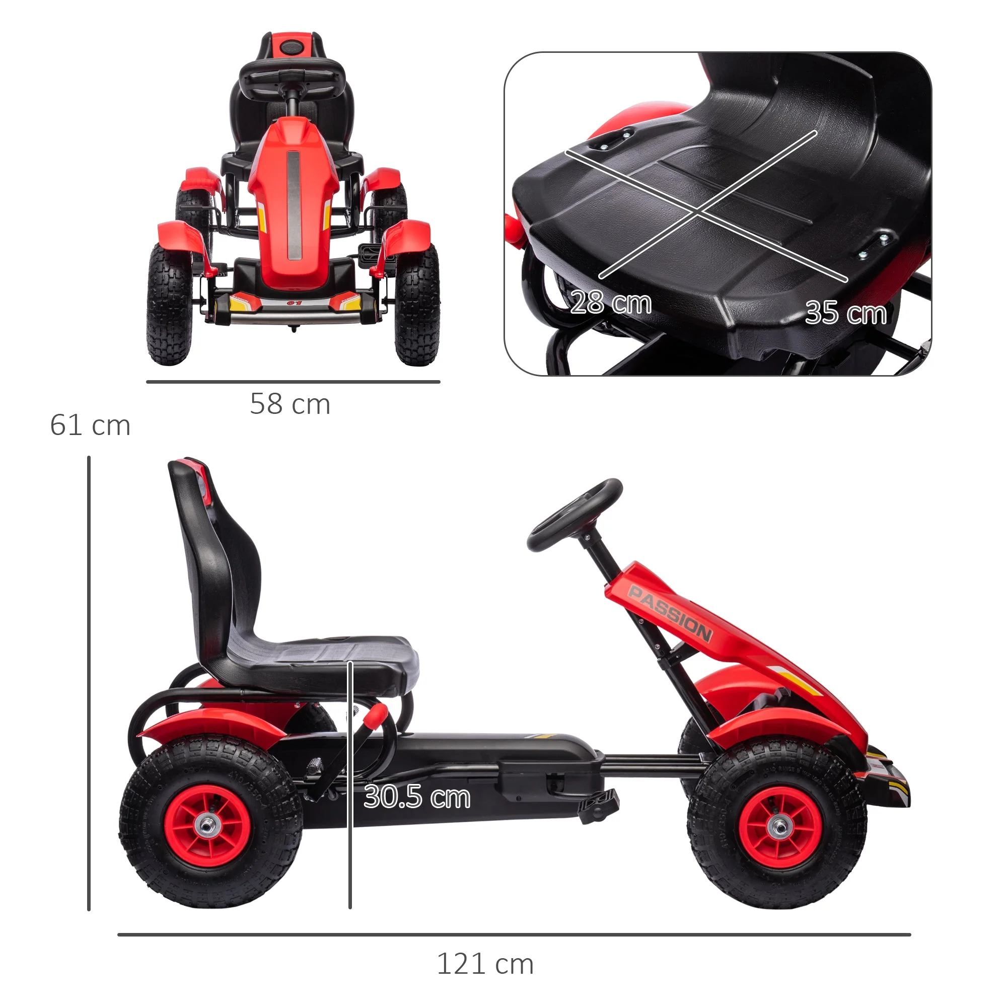 Children Pedal Go Kart - Image 3