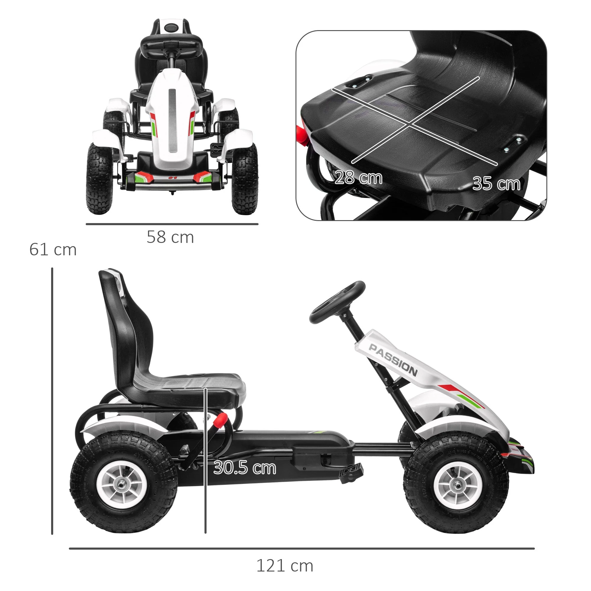 Children Pedal Go Kart - Image 3
