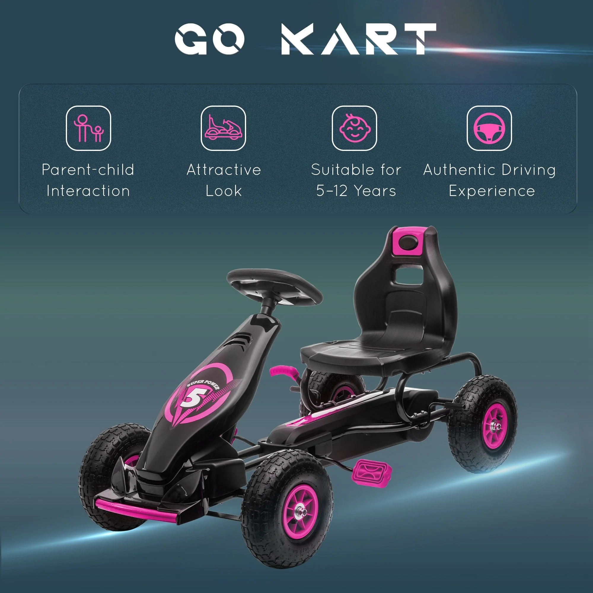 Children Pedal Go Kart - Image 7