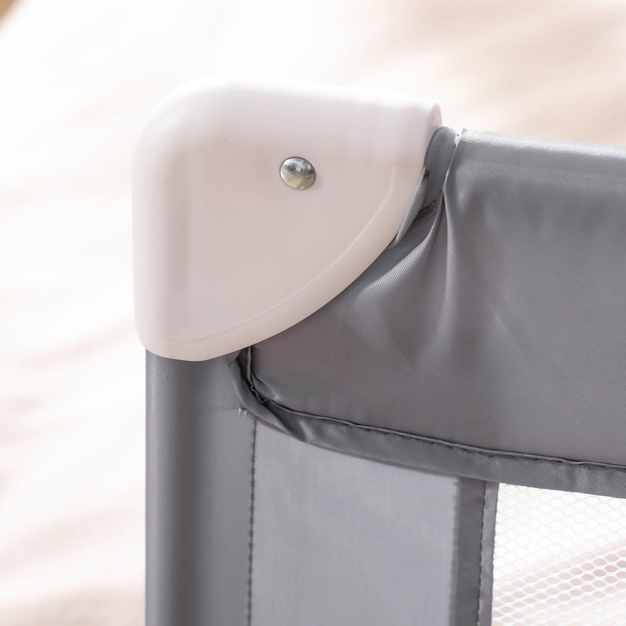 Children's Protective Bed-Side Guard - Grey - Image 9