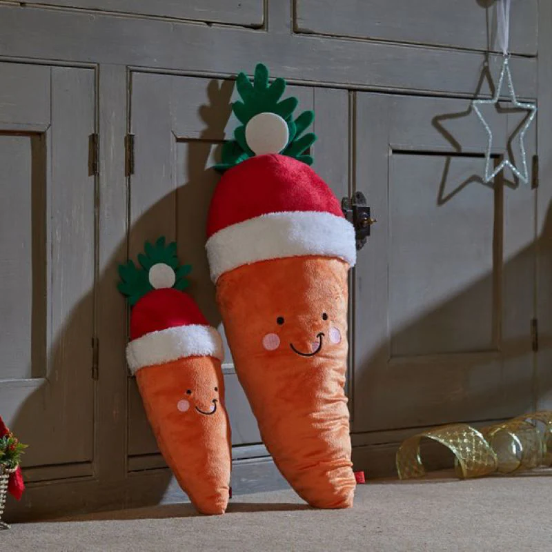 Christmas Santa Carrot Dog Toy 38cm - Image 2