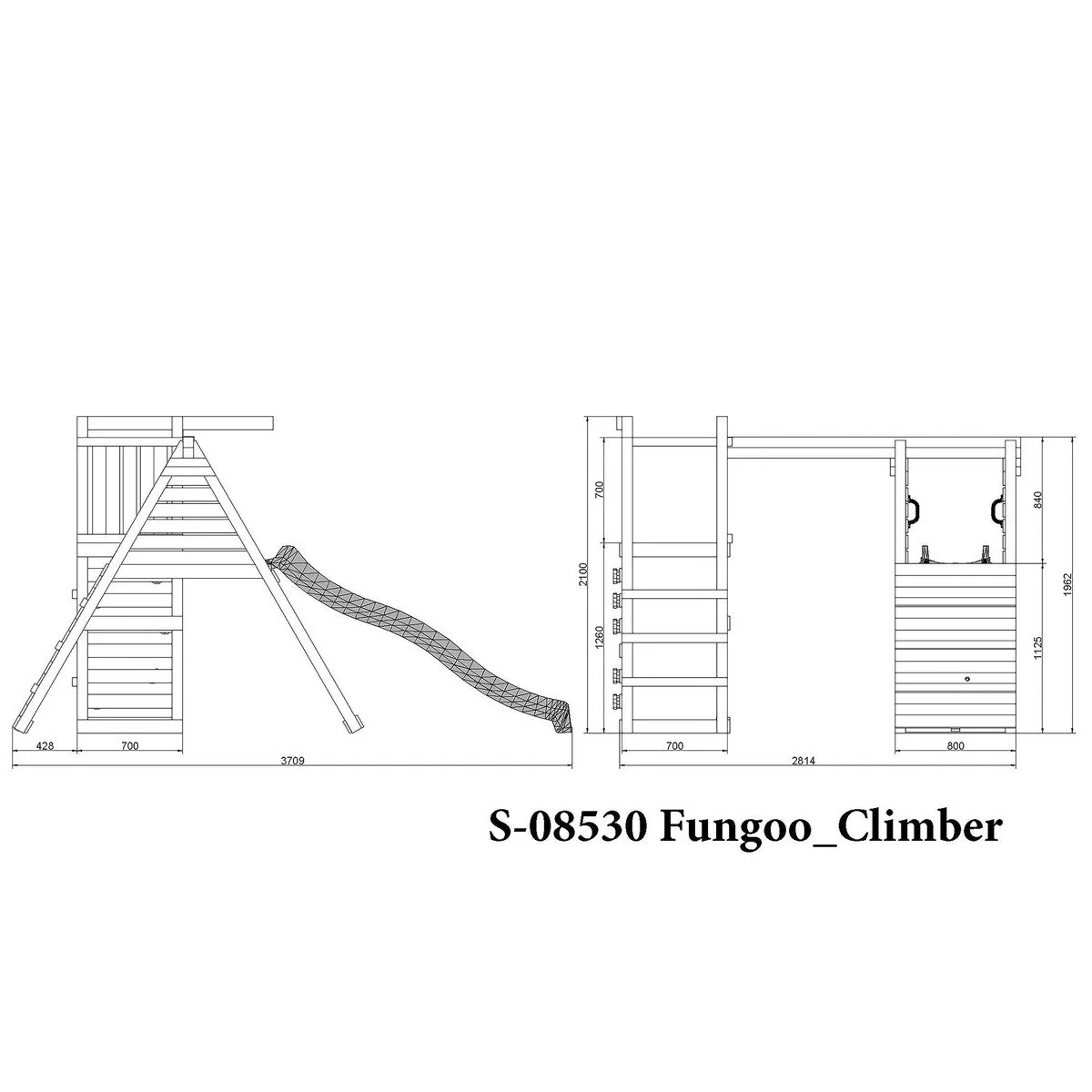 Climber Garden Playfort by Shire - Image 3