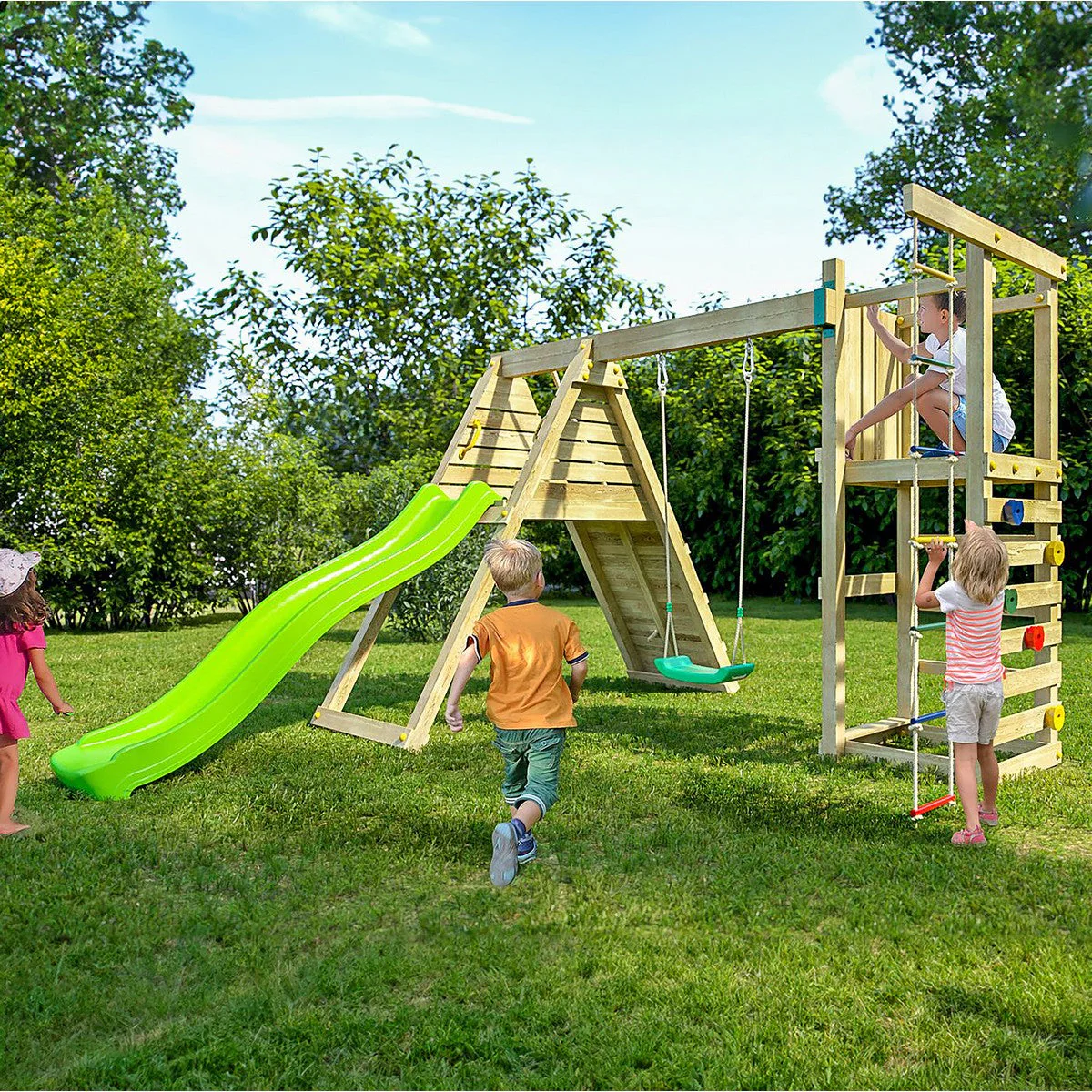 Climber Garden Playfort by Shire - Image 6