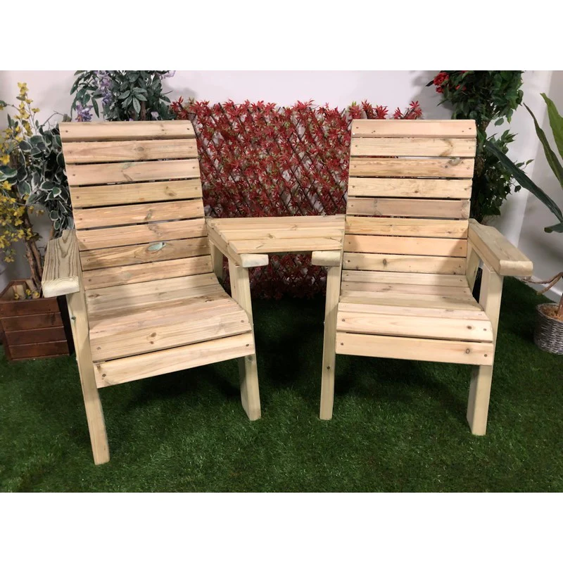 Clover Garden Tete a Tete by Churnet Valley - 2 Seats - Image 9