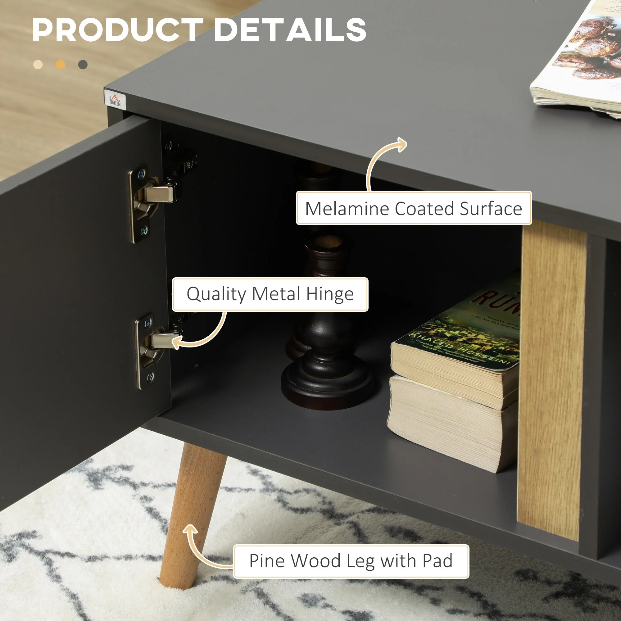 Coffee Table for Living Room - Image 6