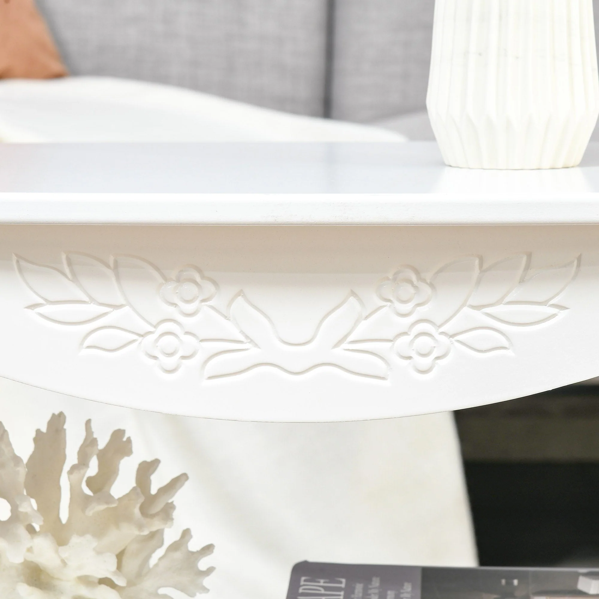 Coffee Tea Table Modern Living Room Wooden Furniture 2 Layer Design w/Storage Shelf - Image 8