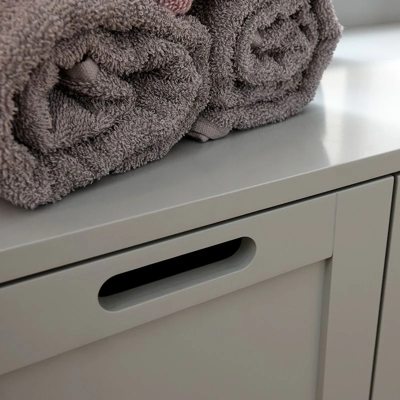 Colonial Cabinet Grey 2 Doors 1 Drawer - Image 4