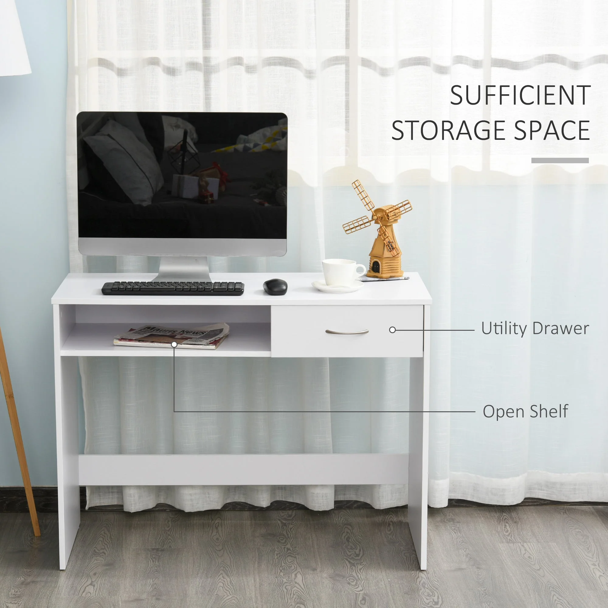 Compact Computer Desk - Image 4