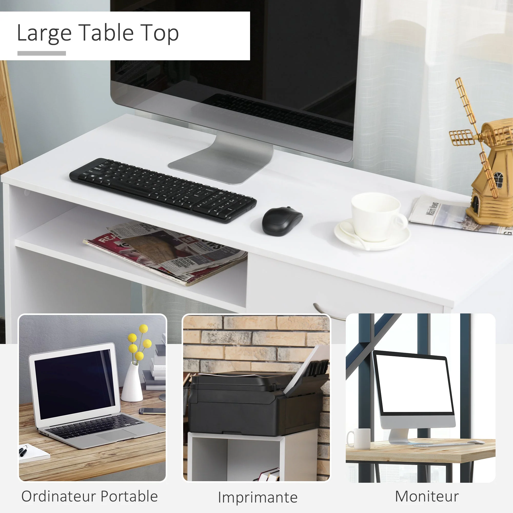 Compact Computer Desk - Image 7