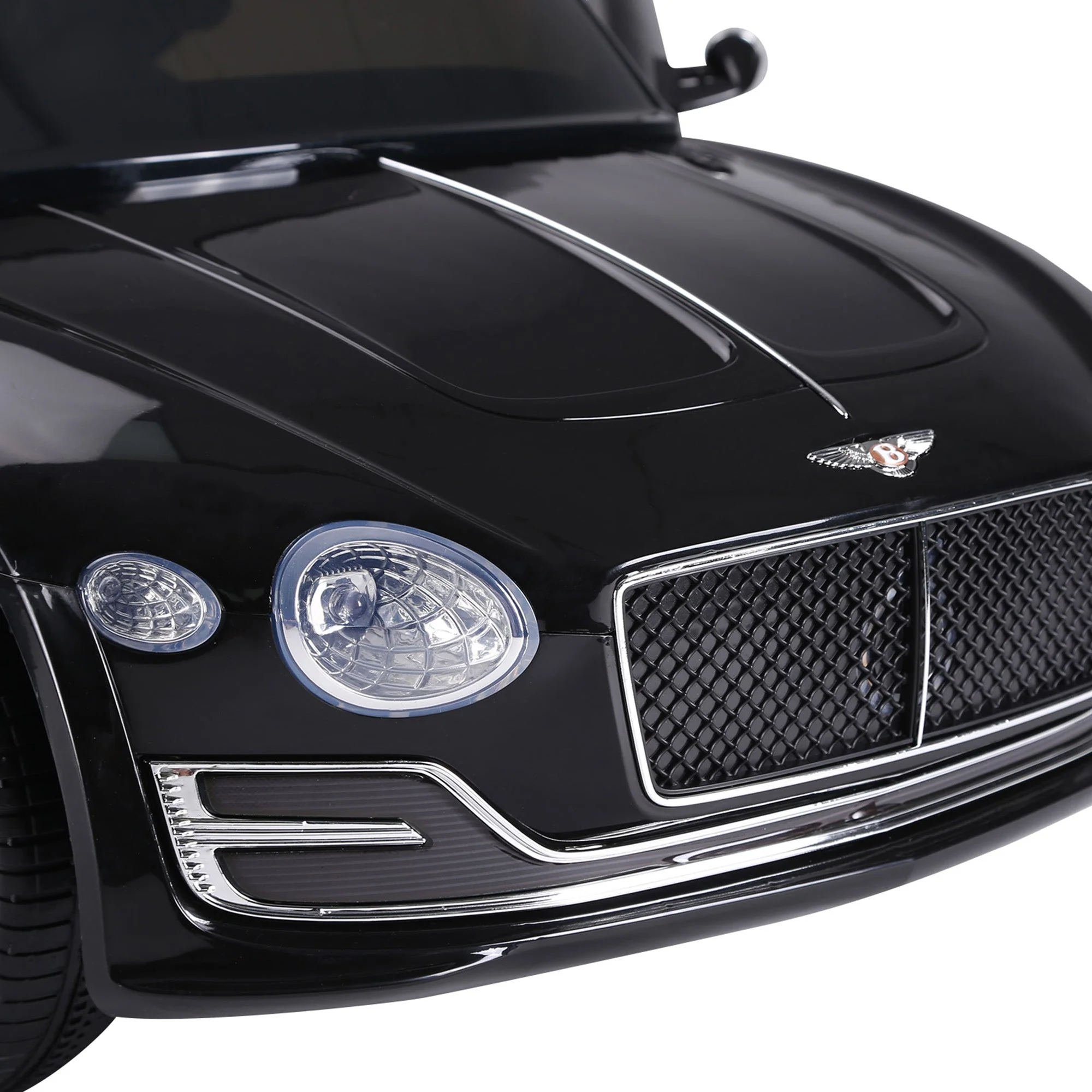 Compatible Electric Kids Ride On Car Bentley GT 12V Battery Powered Toy Two Motors with LED Light Music Parental Remote Control for 3 - 8 Years Black Bentley - Image 8