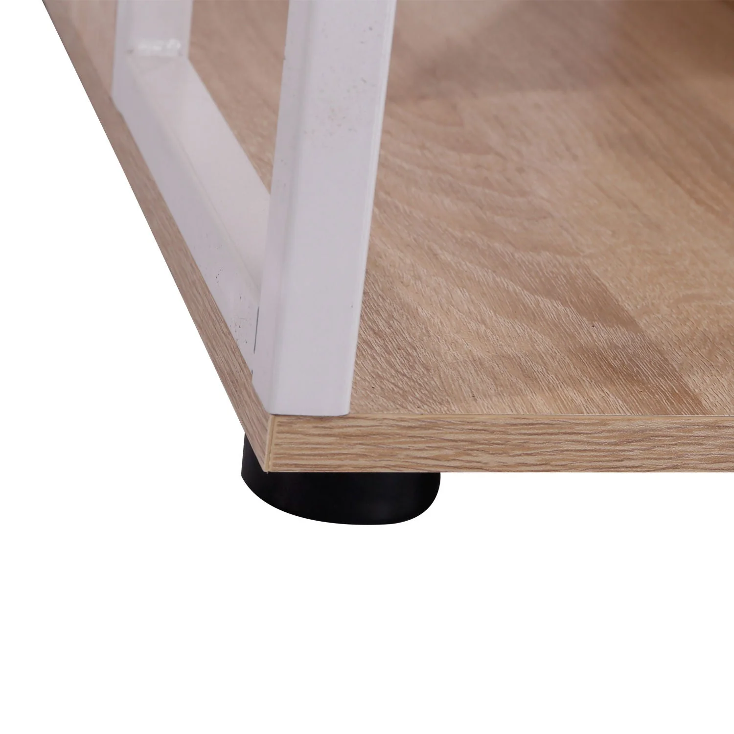 Computer Desk with Drawers and Bookshelf - Image 9