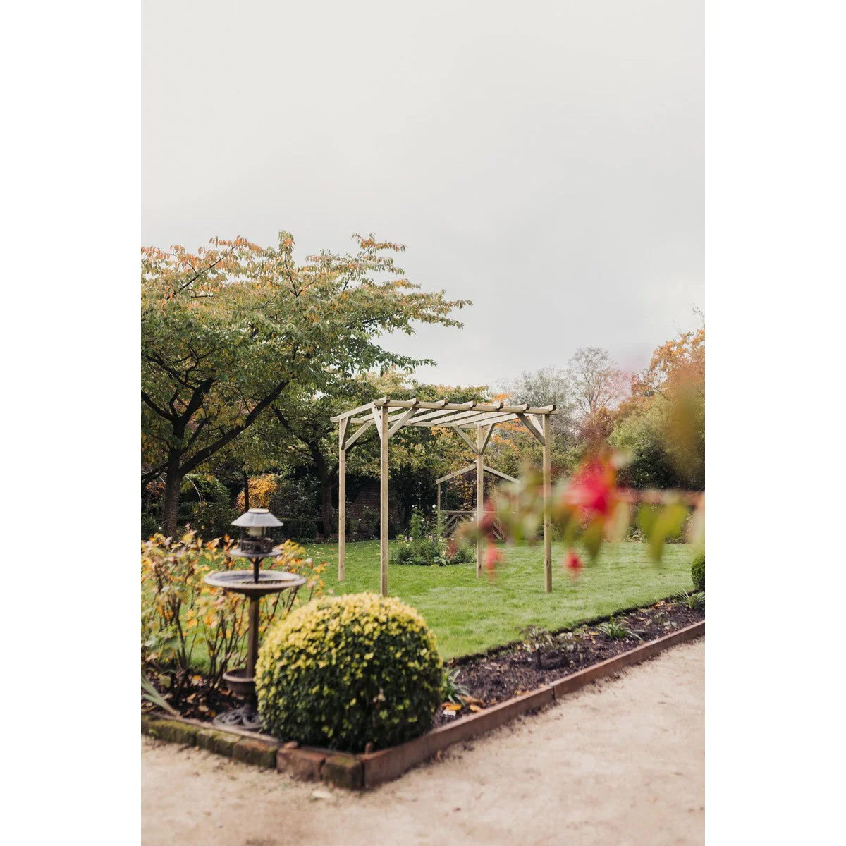 Contemporary Garden Pergola by Churnet Valley 2.4 x 2.4M - PEV24 - Image 9