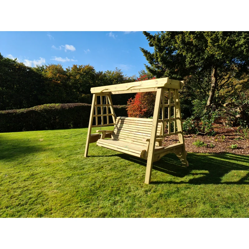 Cottage Garden Swing Seat by Churnet Valley - 3 Seats - Image 3