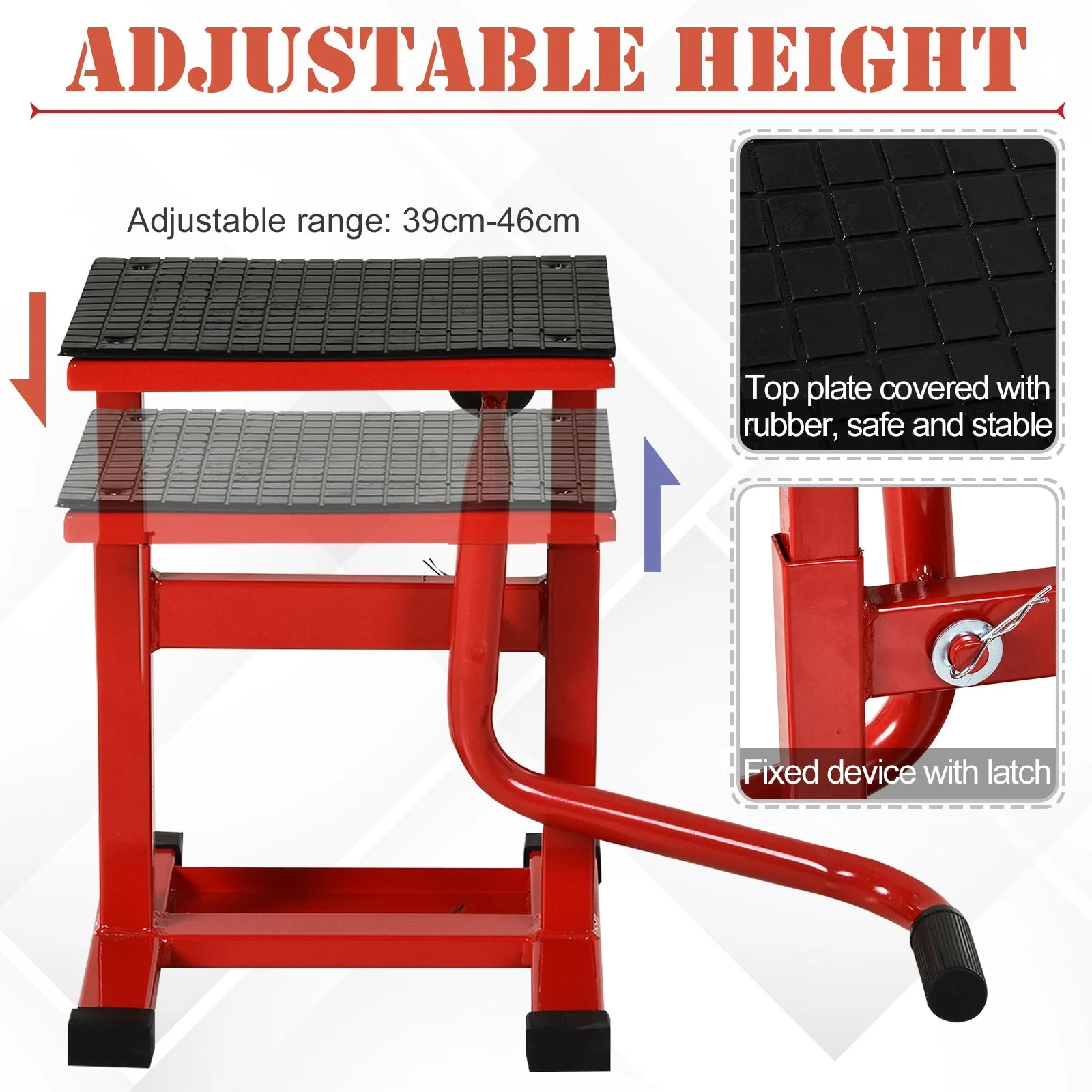 Crank 150kg Moter Cycle Repair Lift Steel by Durhand - Image 6