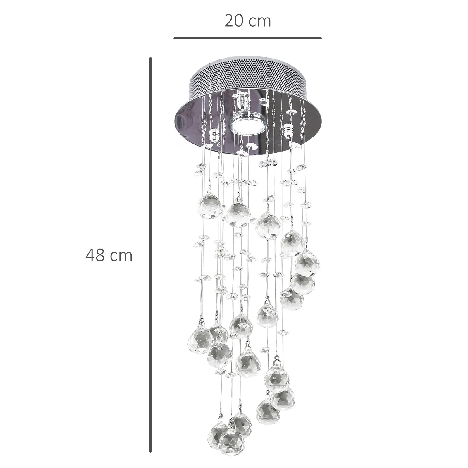 Crystal Ceiling Chandelier - Image 3