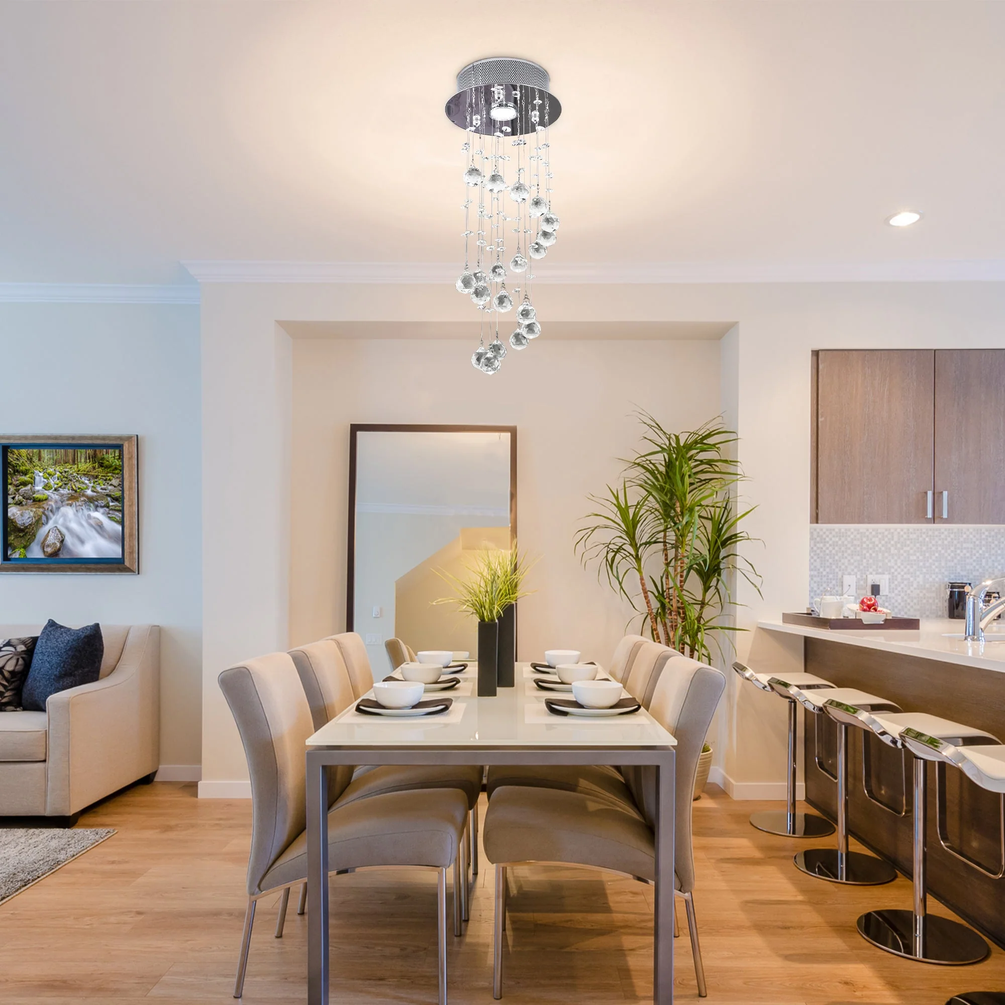 Crystal Ceiling Chandelier - Image 7