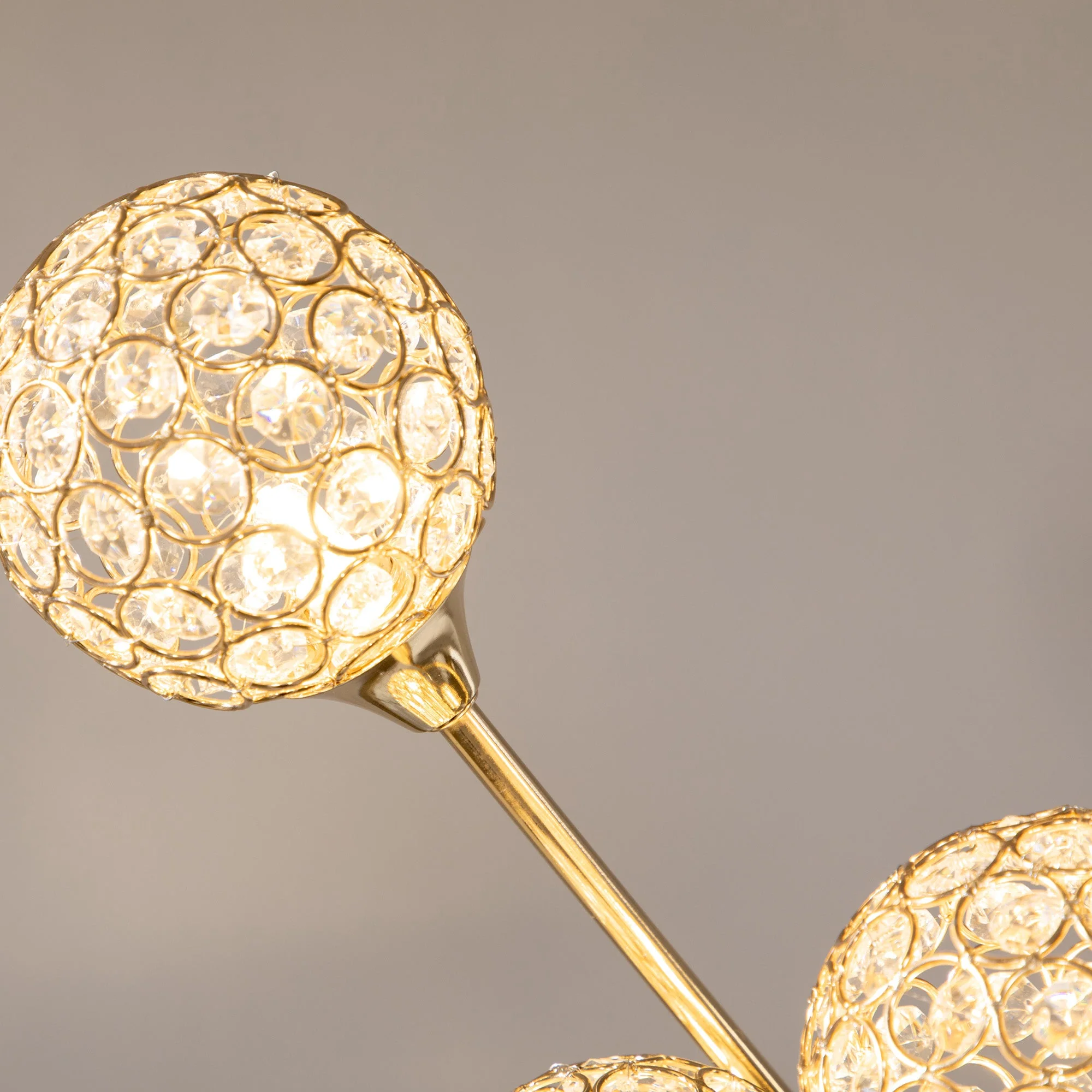 Crystal Floor Lamps for Living Room Bedroom with 5 Light - Image 7