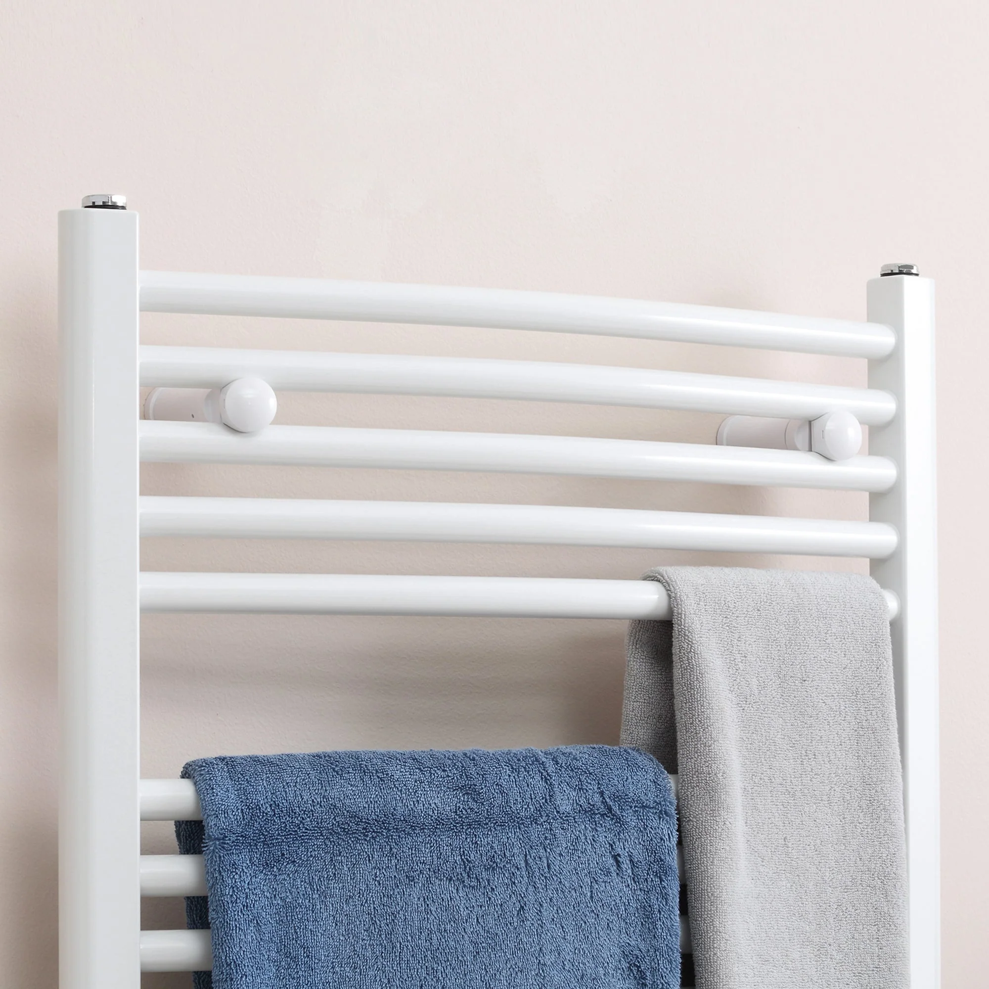 Curved Heated Towel Rail - Image 7