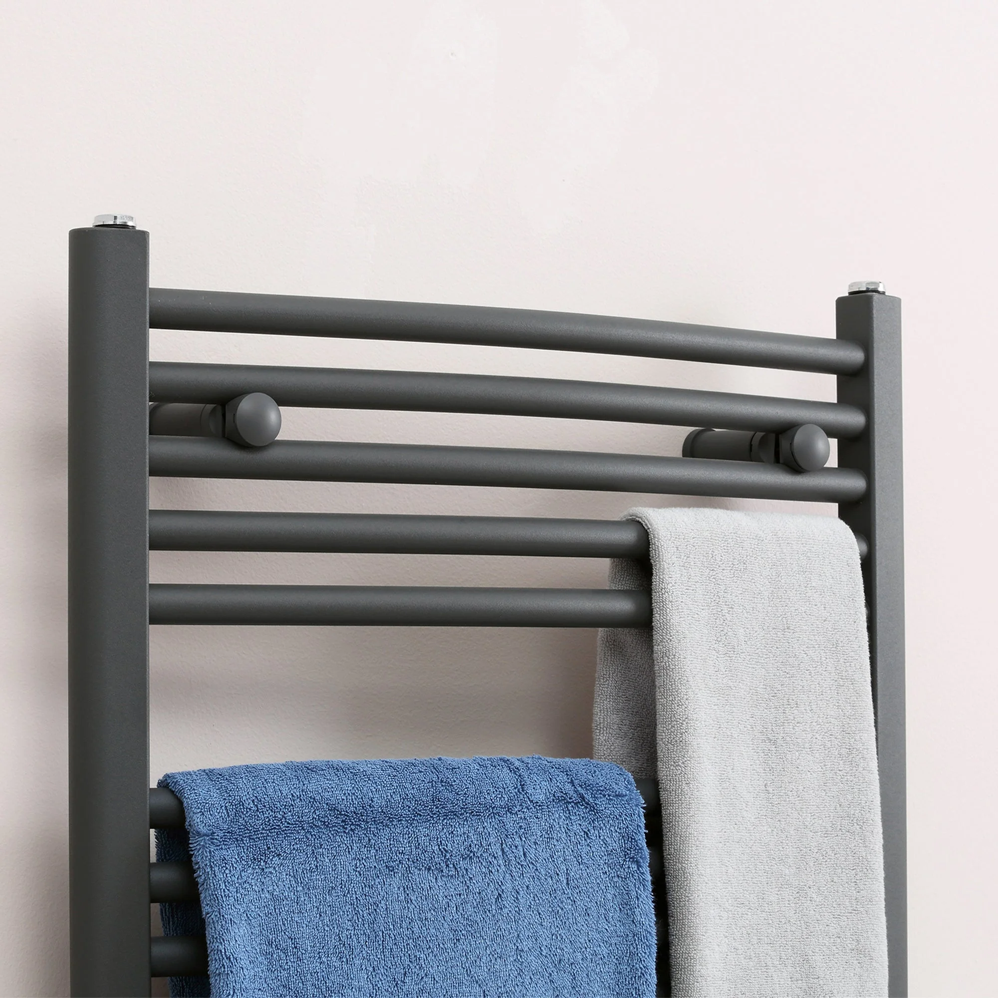 Curved Heated Towel Rail - Image 7