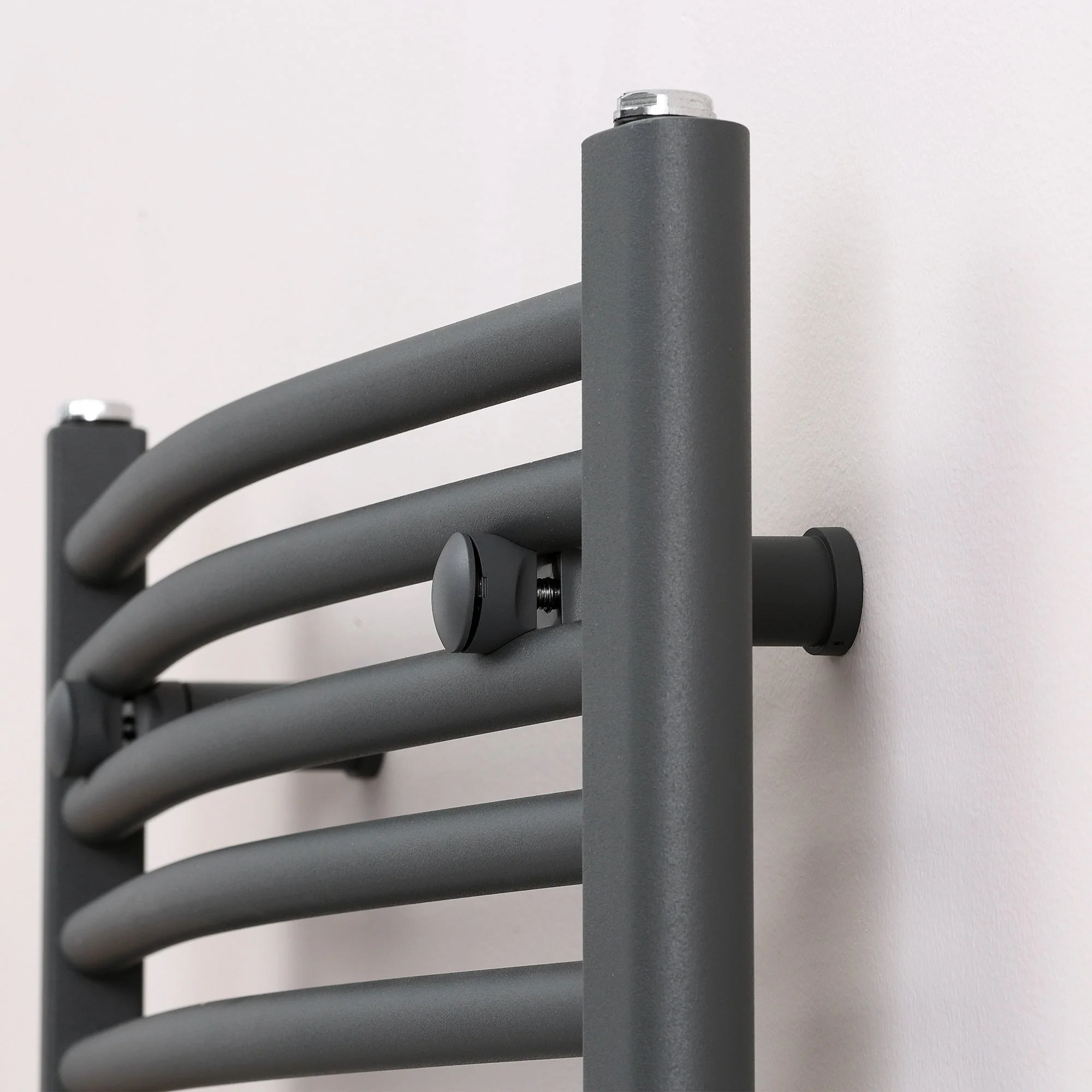Curved Heated Towel Rail - Image 8