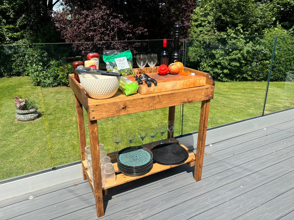 Davenport Garden Table by Charles Taylor - 92cm - Image 10