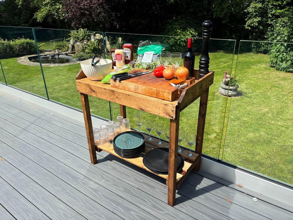 Davenport Garden Table by Charles Taylor - 92cm - Image 11