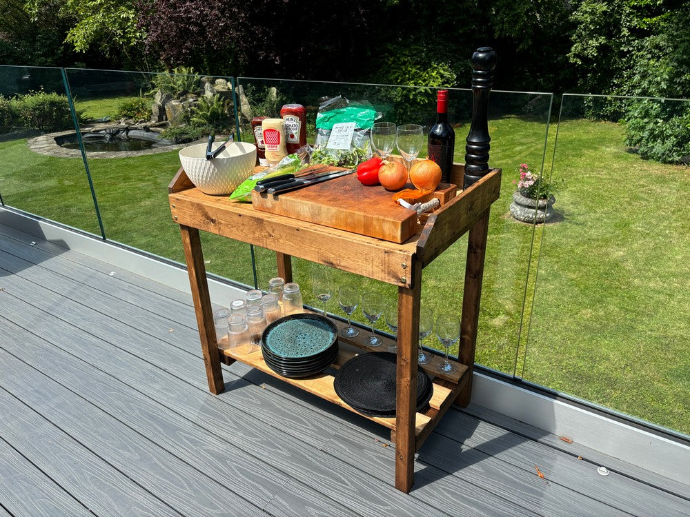 Davenport Garden Table by Charles Taylor - 92cm - Image 12