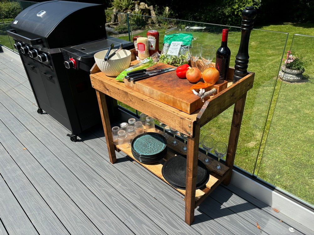 Davenport Garden Table by Charles Taylor - 92cm - Image 17
