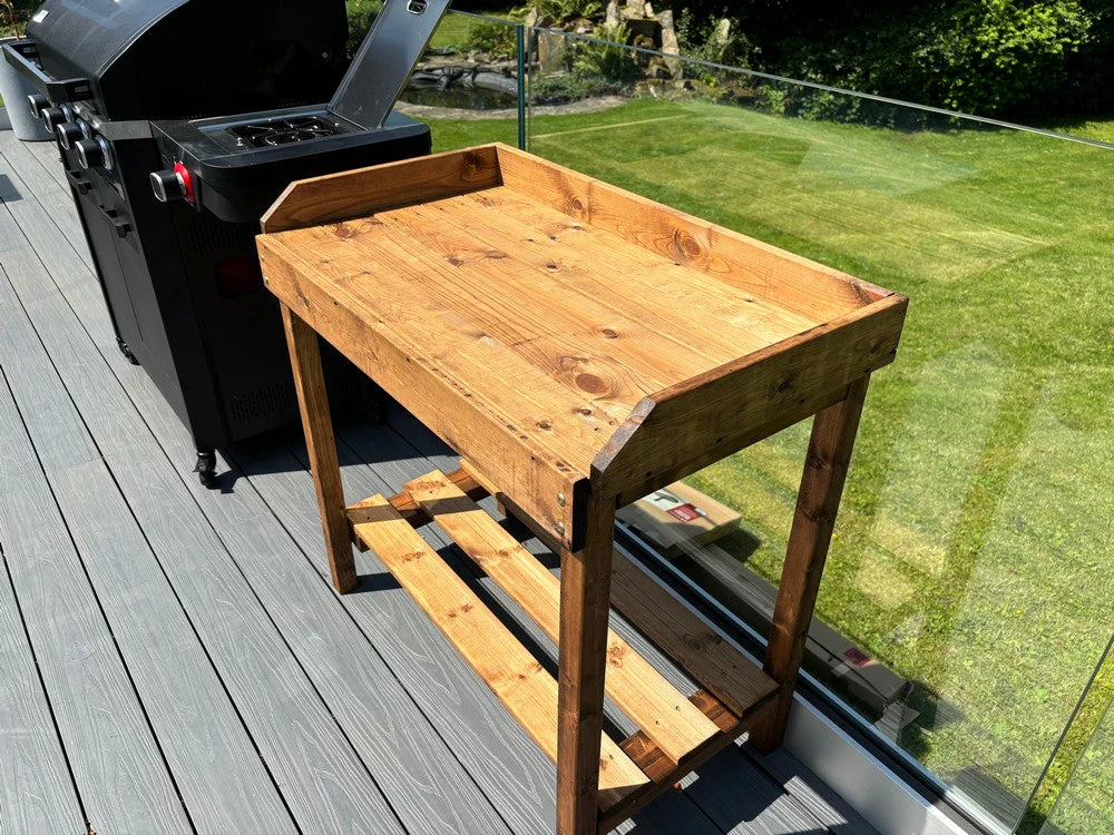 Davenport Garden Table by Charles Taylor - 92cm - Image 7