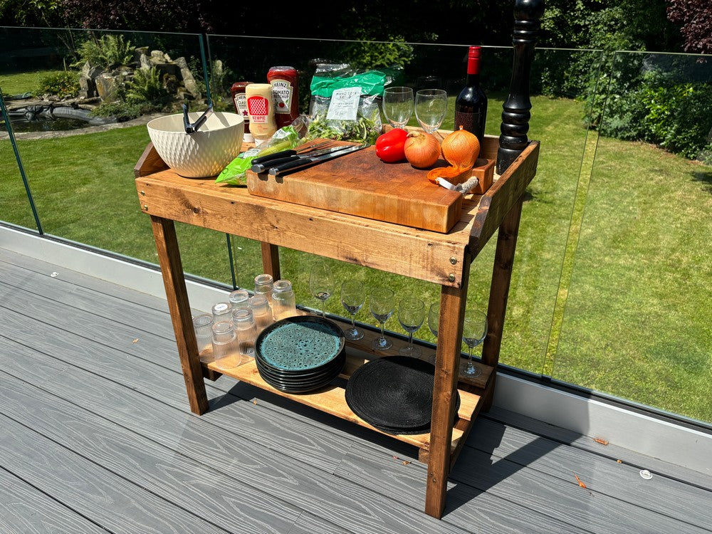 Davenport Garden Table by Charles Taylor - 92cm - Image 9