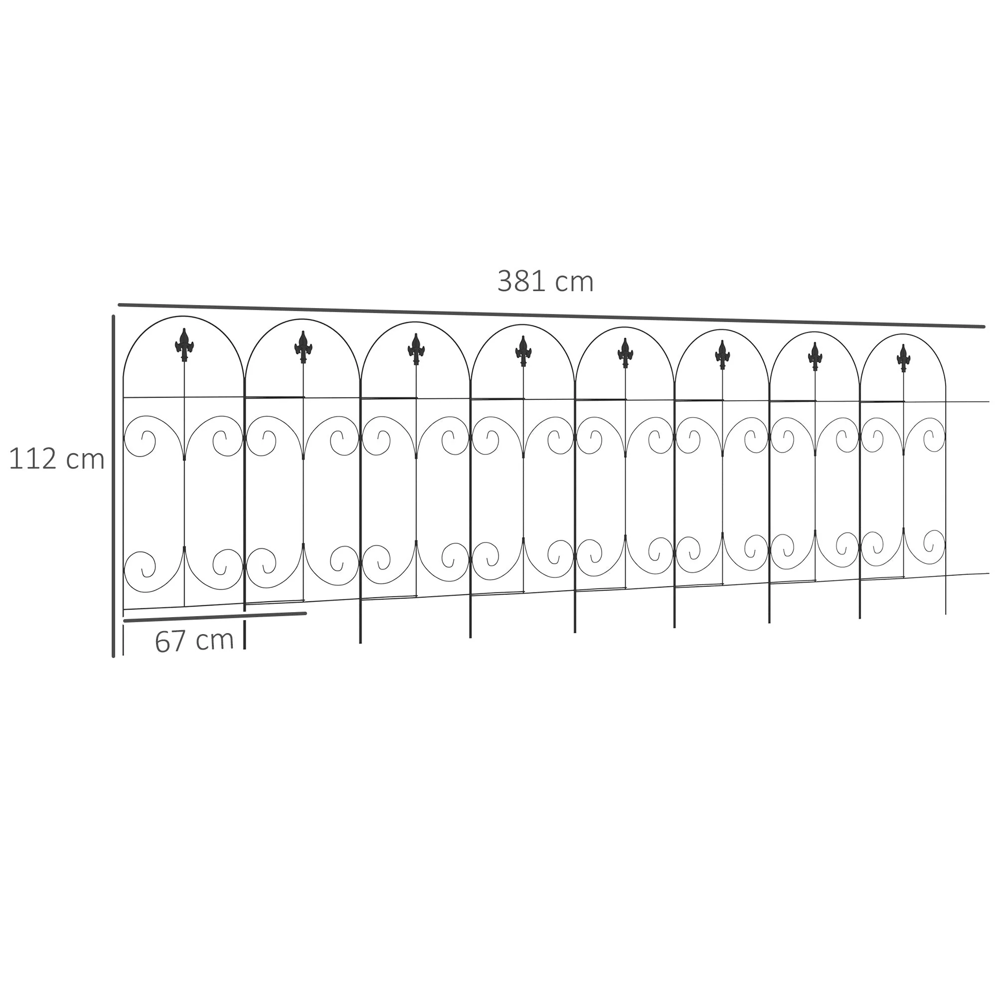 Decorative Garden Fencing - Image 3