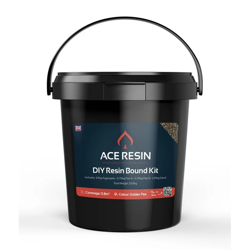 DIY Resin Bound Kit Golden Pea - Image 3