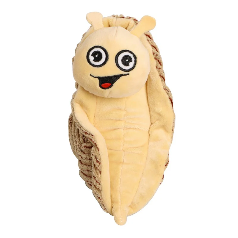 Dog Squeaky Toy Brown Plush 23cm by Ministry of Pets - Image 2