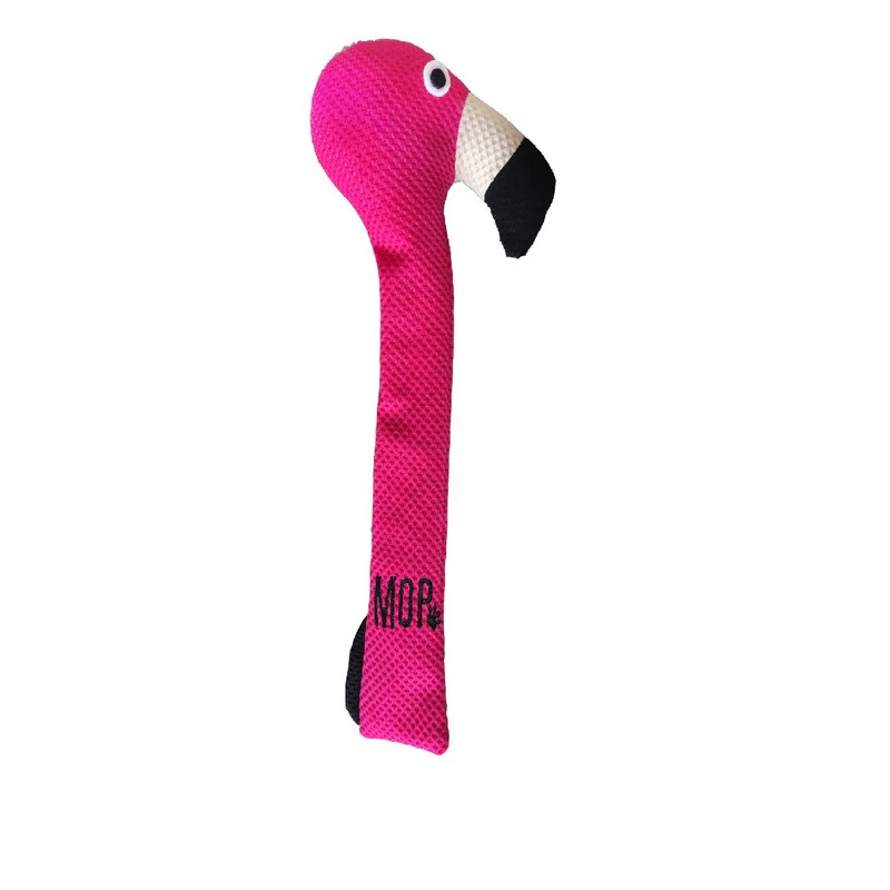 Dog Squeaky Toy Pink Mesh Fabric 30cm by Ministry of Pets - Image 2