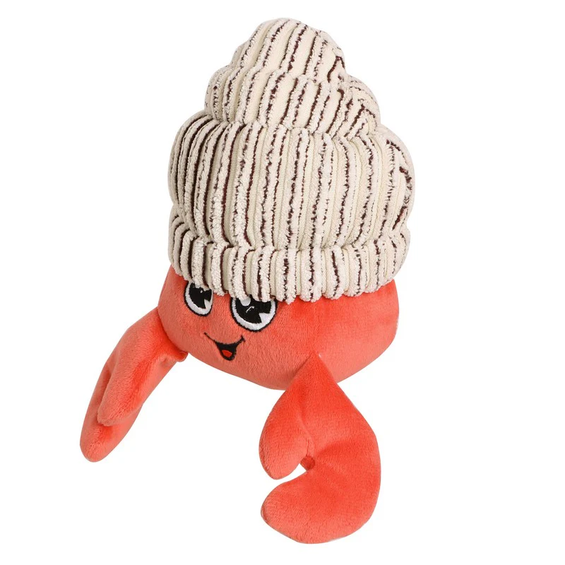 Dog Squeaky Toy Red Plush 19cm by Ministry of Pets - Image 2