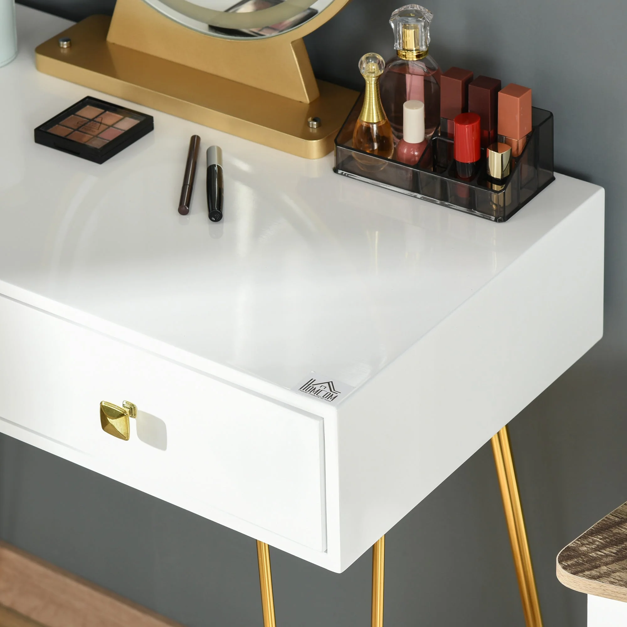 Dressing Table Set with LED Light - Image 7