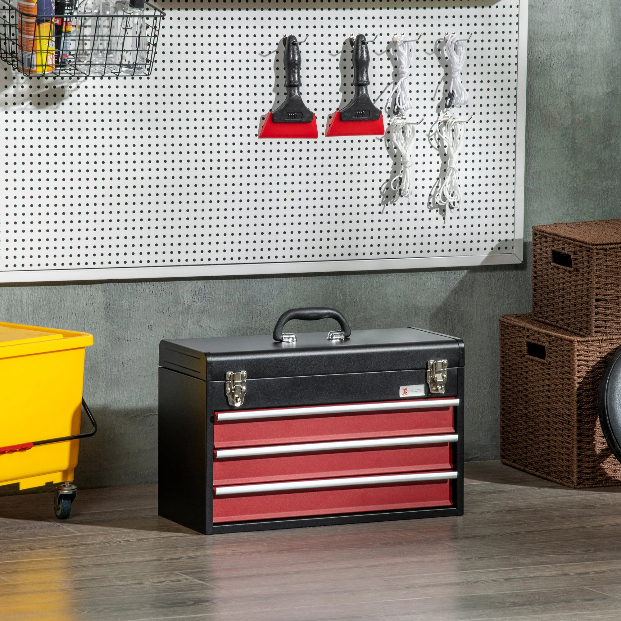 DURHAND 3 Drawer Tool Chest - Image 6
