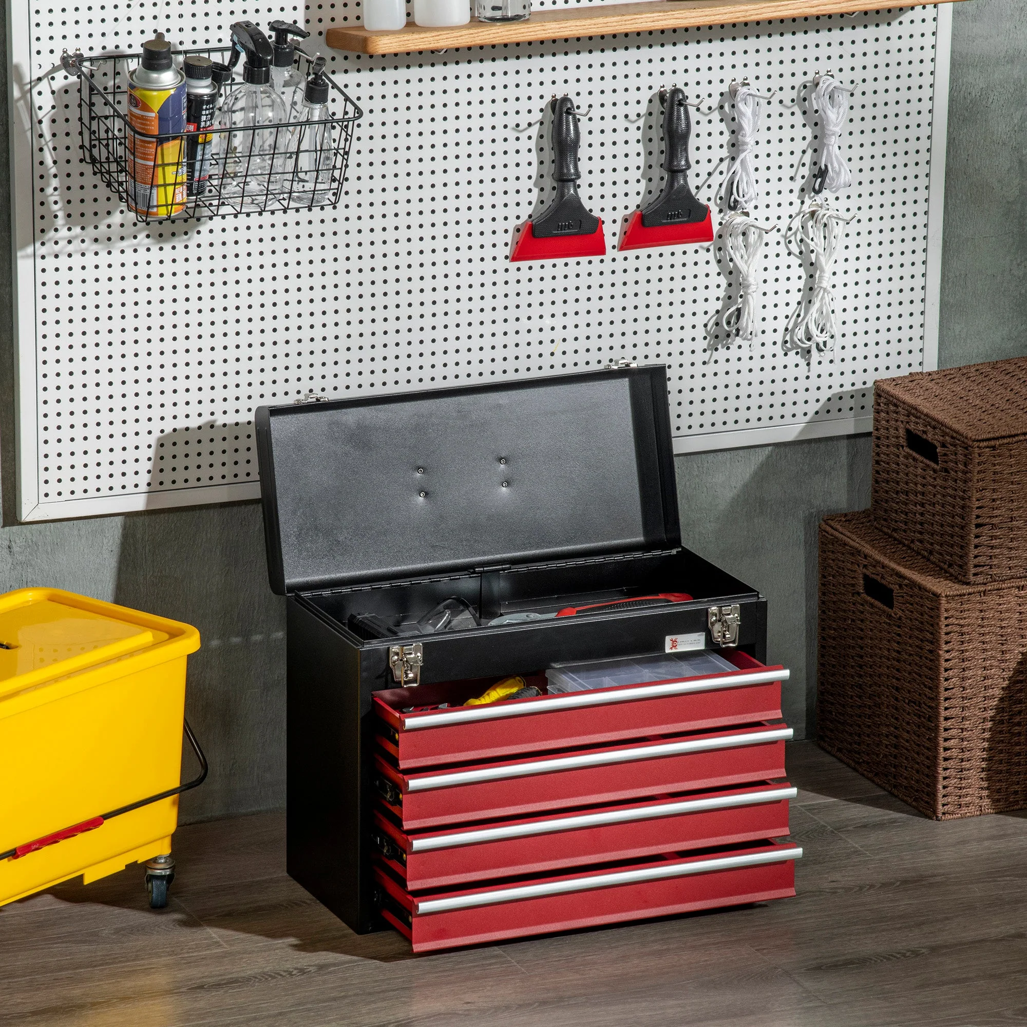 DURHAND 4 Drawer Tool Chest - Image 2