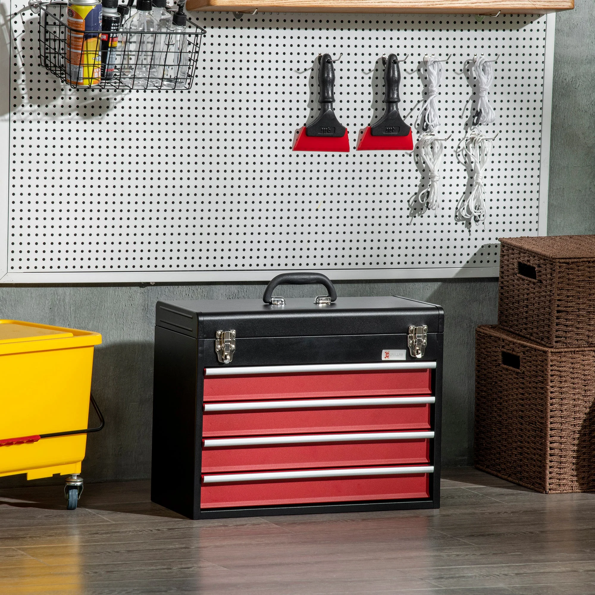 DURHAND 4 Drawer Tool Chest - Image 6