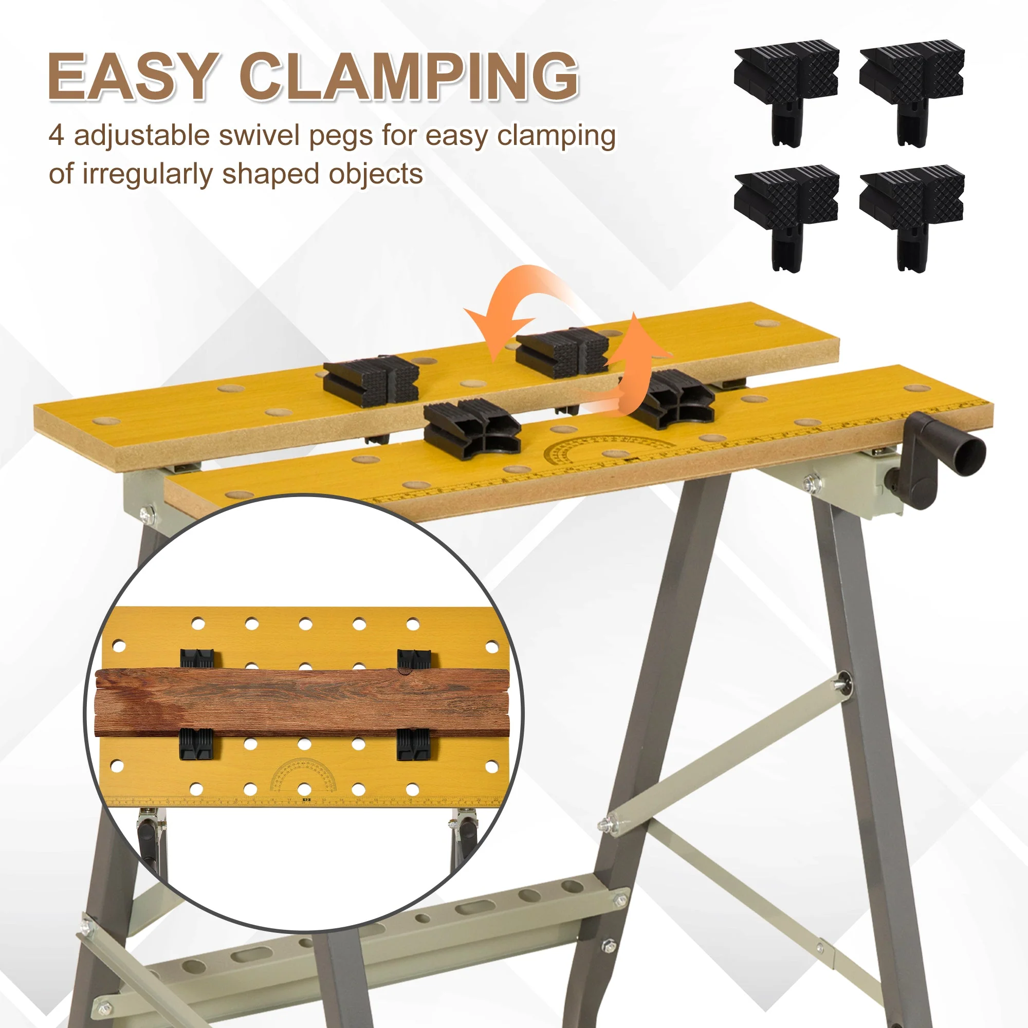 DURHAND 4-in-1 Work Bench - Image 7