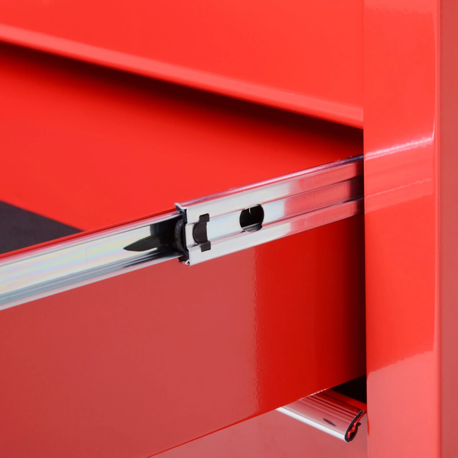Durhand Roller Tool Cabinet 5 Drawers-Red - Image 9