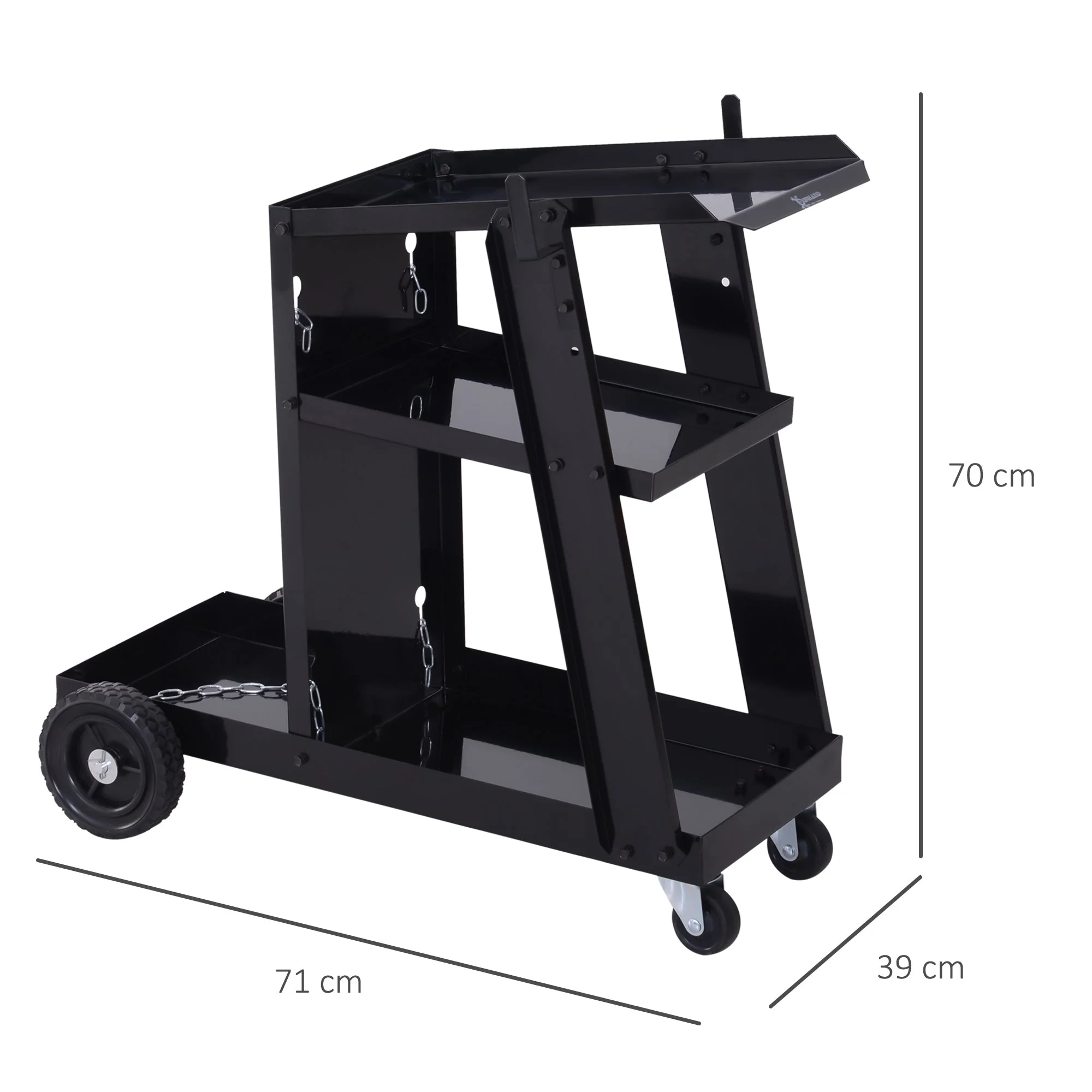 DURHAND Welding Cart for Tanks Gas Bottles - Image 3